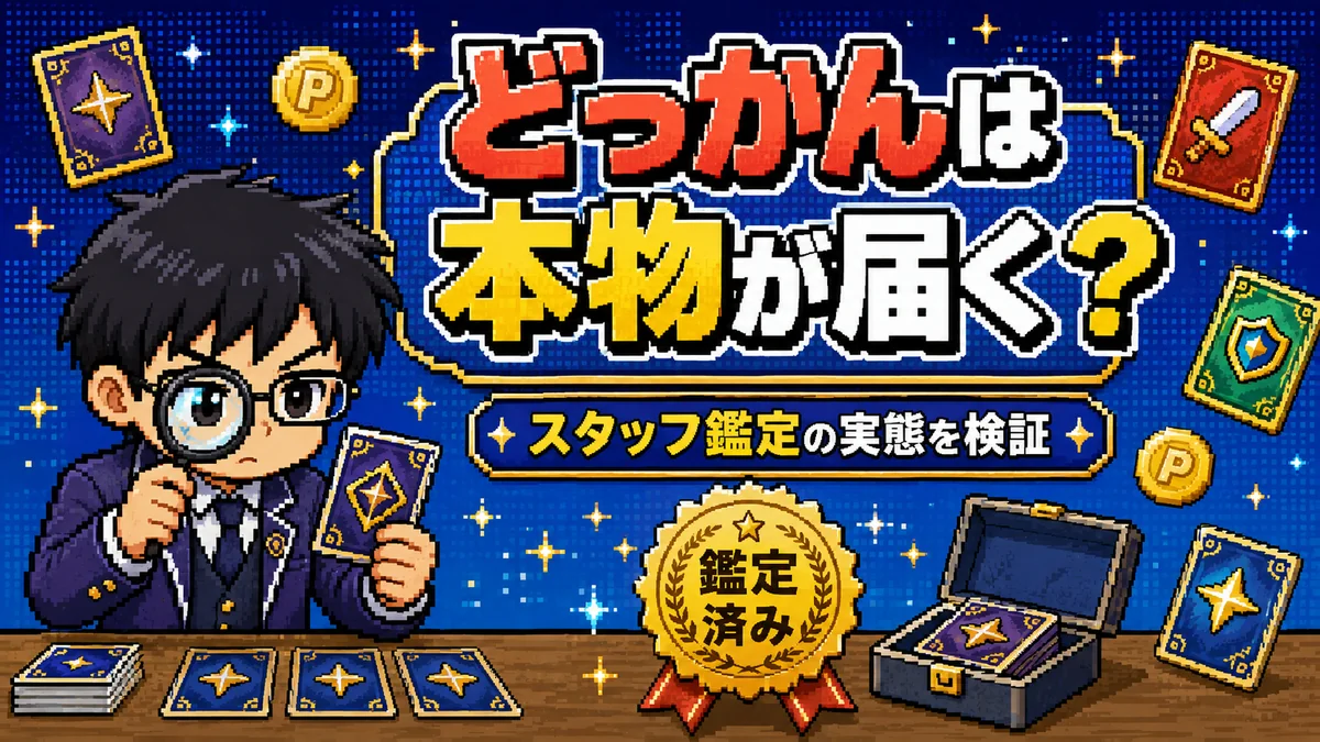 どっかん!トレカの検証記事
